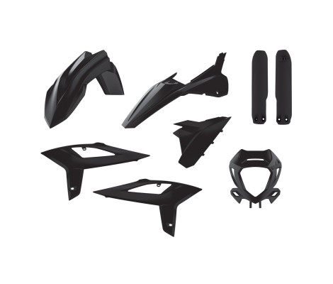 Комплект пластика 6 POLISPORT Beta RR 20-21 (Black) Комплект пластика 6 POLISPORT Beta RR 20-21 (Black)