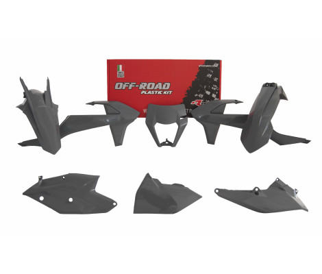Комплект пластика 6 R-TECH KTM EXC/EXCF/XC-W 125-500 17-19 (Grey) Комплект пластика 6 R-TECH KTM EXC/EXCF/XC-W 125-500 17-19 (Grey)