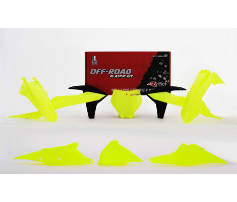 Комплект пластика 6 R-TECH KTM SX/SXF 125-450 2019-2021 (Neon Yellow) Комплект пластика 6 R-TECH KTM SX/SXF 125-450 2019-2021 (Neon Yellow)