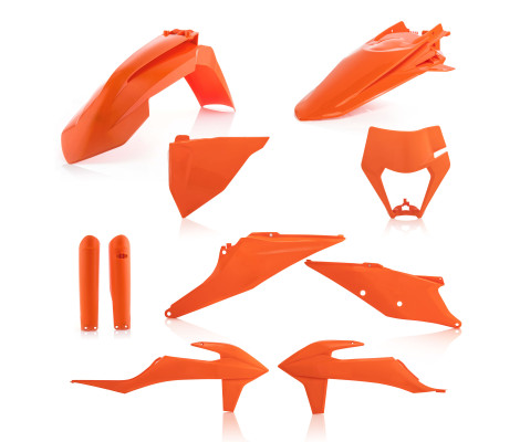 Комплект пластика 7 ACERBIS KTM EXC/EXCF 125-500 20-21 (Orange) Комплект пластика 7 ACERBIS KTM EXC/EXCF 125-500 20-21 (Orange)