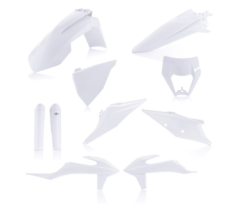 Комплект пластика 7 ACERBIS KTM EXC/EXCF 125-500 20-21 (White2) Комплект пластика 7 ACERBIS KTM EXC/EXCF 125-500 20-21 (White2)
