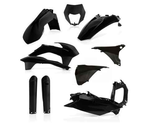 Комплект пластика 7 ACERBIS KTM EXC/EXCF 125-525 2016 (Black) Комплект пластика 7 ACERBIS KTM EXC/EXCF 125-525 2016 (Black)