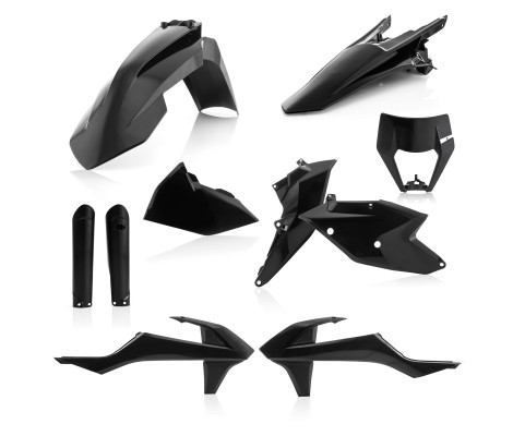 Комплект пластика 7 ACERBIS KTM EXC/EXCF/XC-W 125-500 17-19 (Black) Комплект пластика 7 ACERBIS KTM EXC/EXCF/XC-W 125-500 17-19 (Black)