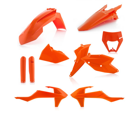 Комплект пластика 7 ACERBIS KTM EXC/EXCF/XC-W 125-500 17-19 (Orange) Комплект пластика 7 ACERBIS KTM EXC/EXCF/XC-W 125-500 17-19 (Orange)