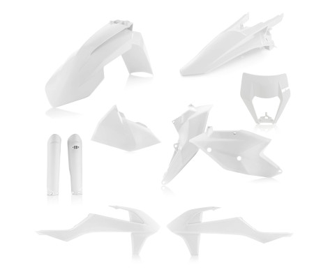 Комплект пластика 7 ACERBIS KTM EXC/EXCF/XC-W 125-500 17-19 (White) Комплект пластика 7 ACERBIS KTM EXC/EXCF/XC-W 125-500 17-19 (White)
