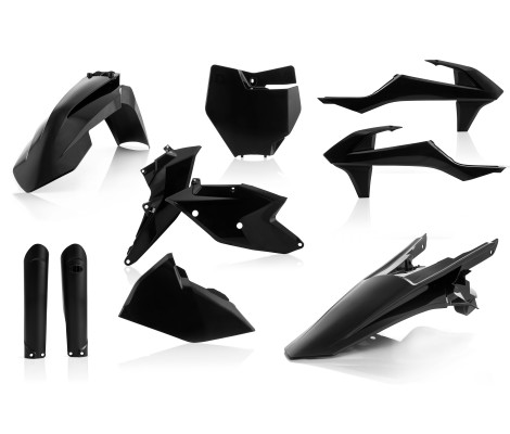 Комплект пластика 7 ACERBIS KTM SX/SXF 125-450 16-18 (Black) Комплект пластика 7 ACERBIS KTM SX/SXF 125-450 16-18 (Black)