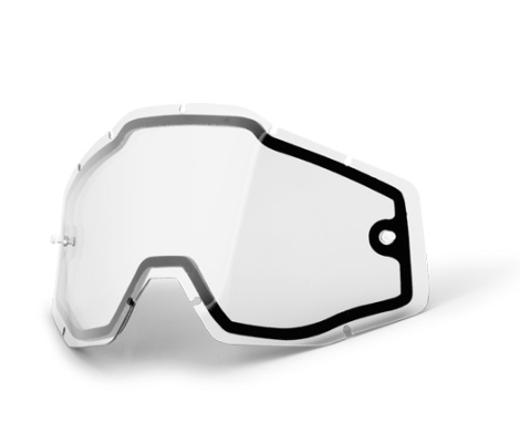 Линза к очкам 100% RACECRAFT/ACCURI/STRATA Dual Replacement Lens - Clear Линза к очкам 100% RACECRAFT/ACCURI/STRATA Dual Replacement Lens - Clear