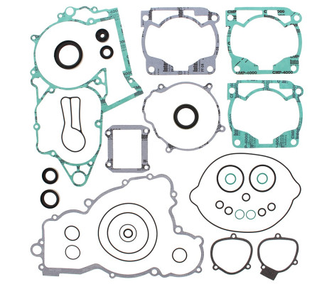 Набор прокладок и сальников двигателя WINDEROSA HUSQVAR TC 250 14-16, KTM SX 250 07-16 , EXC 250 07 Набор прокладок и сальников двигателя WINDEROSA HUSQVAR TC 250 14-16, KTM SX 250 07-16 , EXC 250 07