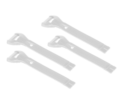 Набор ремешков для мотобот Gaerne (Короткий-9,5см) (4шт) (White)