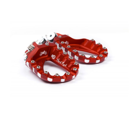 Подножки алюминиевые S3 Enduro Hard Rock KTM/HUSQ/GASGAS/BETA/YAMAHA (RED) Подножки алюминиевые S3 Enduro Hard Rock KTM/HUSQ/GASGAS/BETA/YAMAHA (RED)