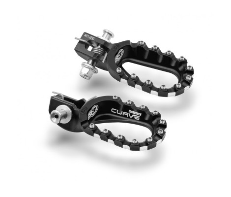 Подножки алюминиевые S3 Hard Rock CURVE KTM/HUSQ (2017+) LOW (ЗАНИЖЕННЫЕ) (BLACK) Подножки алюминиевые S3 Hard Rock CURVE KTM/HUSQ (2017+) LOW (ЗАНИЖЕННЫЕ) (BLACK)