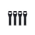 GAERNE SPARE PARTS SET OF STRAPS (4 PCS) FOR SG-22 SHOES, SHORT, BLACK