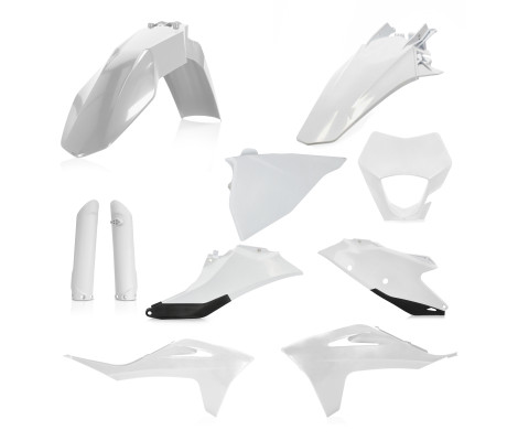 Комплект пластика 7 ACERBIS GASGAS 250-350 2021 (White/Black) Комплект пластика 7 ACERBIS GASGAS 250-350 2021 (White/Black)