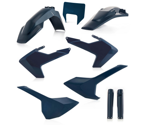 Комплект пластика 7 ACERBIS HUSQ FE/TE 125-500 17-19 (Blue) Комплект пластика 7 ACERBIS HUSQ FE/TE 125-500 17-19 (Blue)