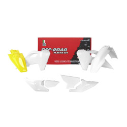 Набір пластику PLASTICS KIT R-TECH HUSQVARNA TE/FE Original colour 2024 WHITE-YELLOW