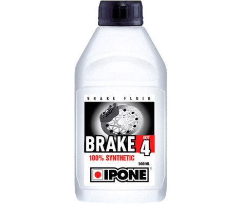 Тормозная жидкость IPONE BRAKE DOT 3-4 500мл Тормозная жидкость IPONE BRAKE DOT 3-4 500мл