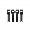Ремінці до мотобот Gaerne SG-22 короткіі (4шт) black