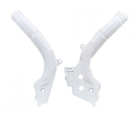 Защита рамы R-TECH KTM 17-19 HUSQ 17-21 GASGAS 2021 (White)