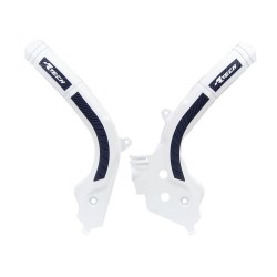 Защита рамы R-TECH KTM 17-19 HUSQ 17-21 GASGAS 2021 (White/Black)