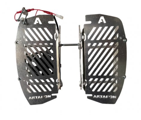 Защита радиатора с вентилятором ARTAFON KTM/HUSQ EXC TE 2T 2017-2018 Carb Защита радиатора с вентилятором ARTAFON KTM/HUSQ EXC TE 2T 2017-2018 Carb