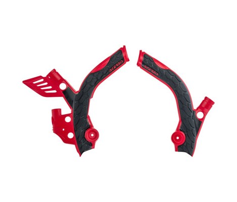 Защита рамы ACERBIS X-Grip Frame Guards Red/Black - 2019 BETA 300 RR