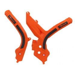 Защита рамы R-TECH KTM 2020-2022 (Orange/Black) Защита рамы R-TECH KTM 2020-2022 (Orange/Black)