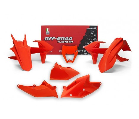 Комплект пластика 6 R-TECH KTM EXC/EXCF/XC-W 125-500 17-19 (Orange) Комплект пластика 6 R-TECH KTM EXC/EXCF/XC-W 125-500 17-19 (Orange)