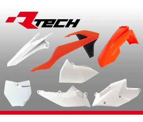 Комплект пластика 6 R-TECH KTM SX/SXF 125-450 16-18 (OEM) Комплект пластика 6 R-TECH KTM SX/SXF 125-450 16-18 (OEM)