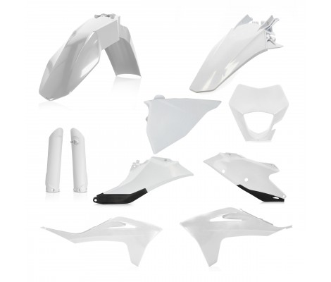 Комплект пластика 7 ACERBIS GASGAS 250-350 2021 (White/Black) Комплект пластика 7 ACERBIS GASGAS 250-350 2021 (White/Black)