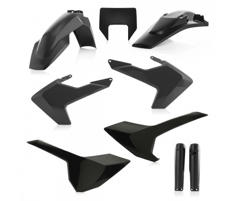 Комплект пластика 7 ACERBIS HUSQ FE/TE 125-500 17-19 (Black) Комплект пластика 7 ACERBIS HUSQ FE/TE 125-500 17-19 (Black)