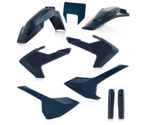 Комплект пластика 7 ACERBIS HUSQ FE/TE 125-500 17-19 (Blue) Комплект пластика 7 ACERBIS HUSQ FE/TE 125-500 17-19 (Blue)