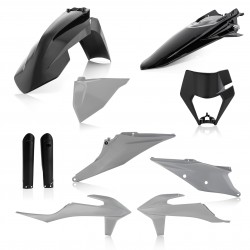 Комплект пластика 7 ACERBIS KTM EXC/EXCF 125-500 20-21 (Black/Grey) Комплект пластика 7 ACERBIS KTM EXC/EXCF 125-500 20-21 (Black/Grey)