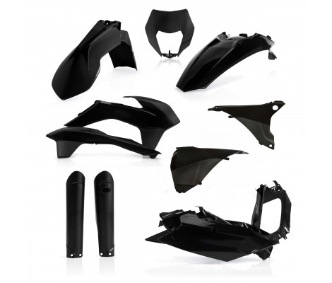 Комплект пластика 7 ACERBIS KTM EXC/EXCF 125-525 2016 (Black) Комплект пластика 7 ACERBIS KTM EXC/EXCF 125-525 2016 (Black)