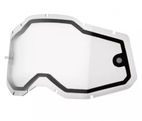 Линза к очкам 100% RACECRAFT2/ACCURI2/STRATA2 Dual Replacement Lens - Clear Линза к очкам 100% RACECRAFT2/ACCURI2/STRATA2 Dual Replacement Lens - Clear