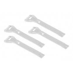 Набор ремешков для мотобот Gaerne (Короткий-9,5см) (4шт) (White)