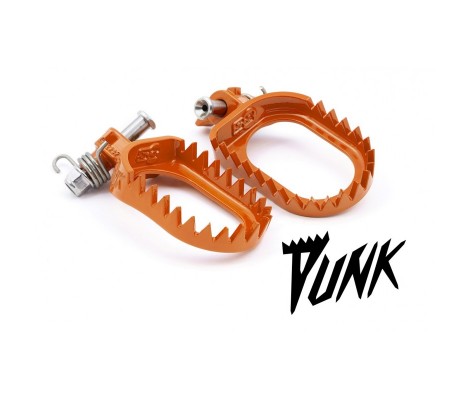 Подножки стальные оранжевые PUNK S3 ORANGE KTM/HUSQWARNA -2016 /BETA RR ENDURO 2020 CARBON STEEL Подножки стальные оранжевые PUNK S3 ORANGE KTM/HUSQWARNA -2016 /BETA RR ENDURO 2020 CARBON STEEL