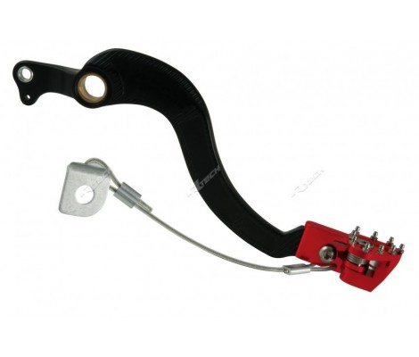 Рычаг заднего тормоза R-TECH MC/MCF/EC/ECF 21-23 (Red) Рычаг заднего тормоза R-TECH MC/MCF/EC/ECF 21-23 (Red)