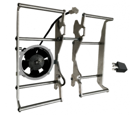 Захист радіатора з вентилятором ARTAFON KTM/HUSQ 2017-2019 2T TPI/4T