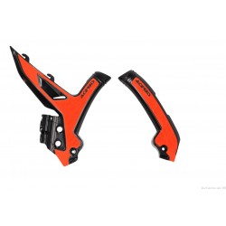 Захист рами ACERBIS KTM EXC(F) XC-W(F) 24-26 SX(F)/XC(F) 23-26 (Black/Orange)