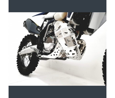 Защита двигателя/прогрессии и резонатора P-TECH KTM/HUSQ 150 2020-2021