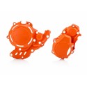 Комплект захисту кришок двигуна ACERBIS KTM EXC-F/XCF-W 18-23 HUSQ FE 17-23 GAS ECF 22-23 (Orange)