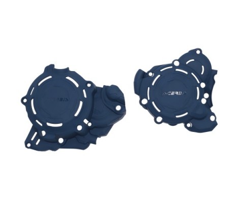 Комплект захисту кришок двигуна ACERBIS KTM EXC/XC-W HUSQ TE 250/300 24-26 (Blue)