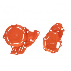 Комплект захисту кришок двигуна ACERBIS KTM SX-F/XC-F HUSQ FC/FX 250/350 23-26 (Orange)