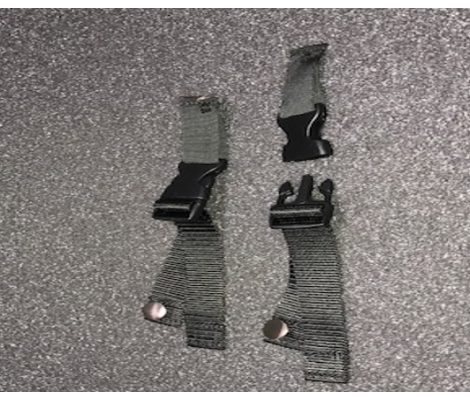 Комплект кріплень Asterisk-Kit-Tether-Strap-Anti-Rotation-Carbon Cell