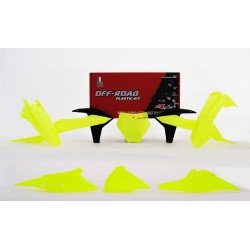 Комплект пластика 6 R-TECH KTM SX/SXF 125-450 2019-2021 (Neon Yellow)