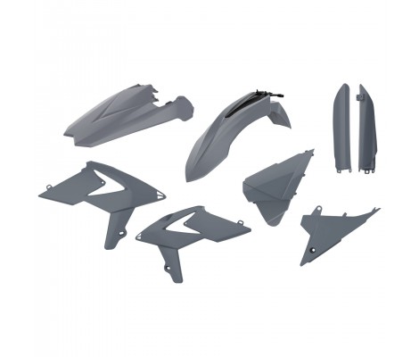 Комплект пластика серый POLISPORT BETA 2T / 4T PLASTIC SET (250/300 RR)18-19 COLOR GRAY
