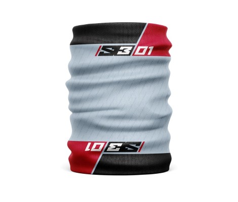 Шарф труба Бафф S3 GREY RED