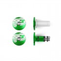 Заглушки керма "5" S3 14 mm (Green)