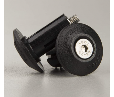 Заглушки керма ACERBIS (Black) 10штук