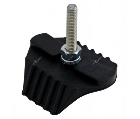 Замок обода (буксатор) RIM LOCK ALUMINUM / RUBBER 2.50' BLACK